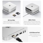 Beelink Mate SE 80Gbps Dock for SER8、SER9 Pro/Max and SER10 Max - Image 9