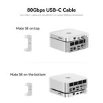 Beelink Mate SE 80Gbps Dock for SER8、SER9 Pro/Max and SER10 Max - Image 12