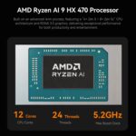 Beelink SER10 MAX AMD Pro Ryzen™ AI 9 HX 470 (OpenClaw & Local LLM Pre-installed) - Image 10