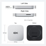 Beelink EX Mate mini 80Gbps Dock for Mac mini M4 - Image 11