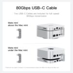 Beelink EX Mate mini 80Gbps Dock for Mac mini M4 - Image 16
