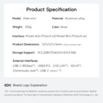 Beelink EX Mate mini 80Gbps Dock for Mac mini M4 - Image 20