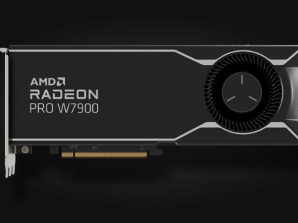 AMD Radeon PRO W7900 workstation graphics card