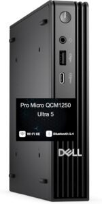 Dell Pro Micro QCM1250 AI Business Mini Desktop (Intel Ultra 5-235T)