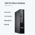 Dell Pro Micro QCM1250 AI Business Mini Desktop (Intel Ultra 5-235T) - Image 2